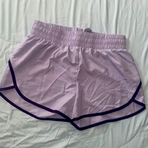 Lavender Gym Shorts (Women)